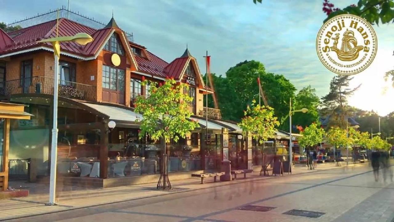 Senoji Hansa Hotel Palanga Exteriér fotografie